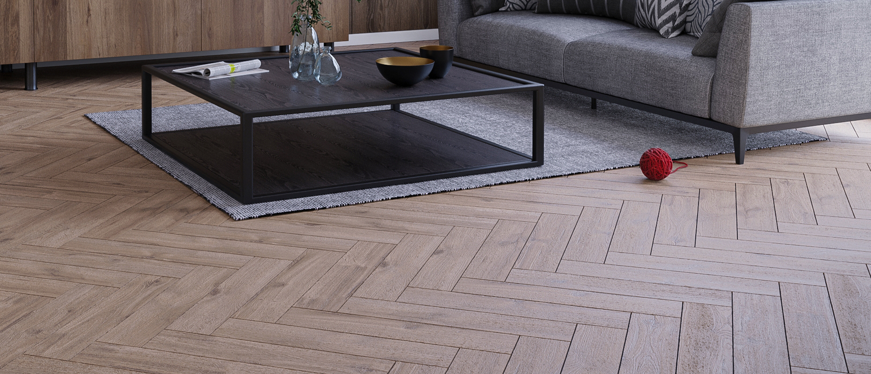 Ламинат My Step Херрингбон Манор+ (Herringbone Manor+) Дуб Гавана MS3410